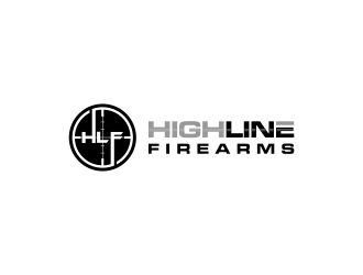 HighLine Firearms logo design by haidar