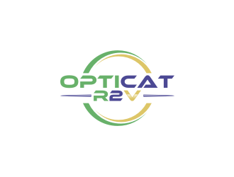 OptiCat R2V logo design by johana