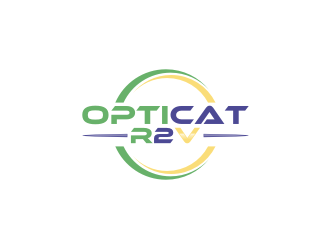 OptiCat R2V logo design by johana