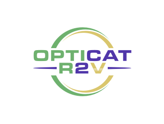 OptiCat R2V logo design by johana