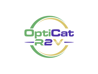 OptiCat R2V logo design by johana