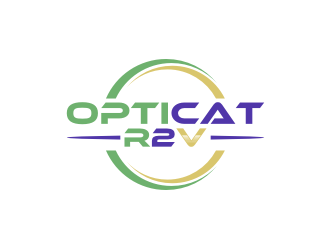 OptiCat R2V logo design by johana