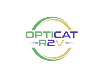 OptiCat R2V logo design by johana