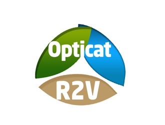 OptiCat R2V logo design by bougalla005