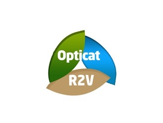 OptiCat R2V logo design by bougalla005