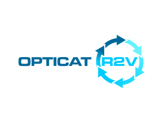 OptiCat R2V logo design by savana