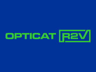 OptiCat R2V logo design by savana