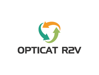 OptiCat R2V logo design by mhala