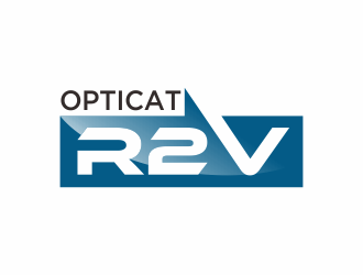 OptiCat R2V logo design by afra_art