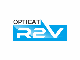 OptiCat R2V logo design by afra_art