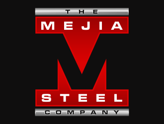 The Mejia Steel Company logo design by Cekot_Art
