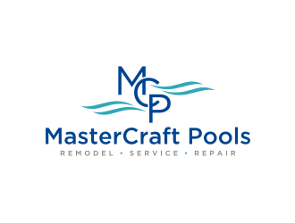 MasterCraft Pools logo design by GemahRipah