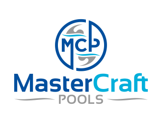 MasterCraft Pools logo design by FriZign