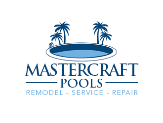 MasterCraft Pools logo design by kunejo