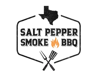 Salt Pepper Smoke BBQ logo design by PrimalGraphics
