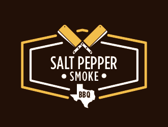 Salt Pepper Smoke BBQ logo design by czars