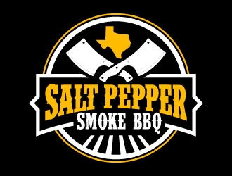 Salt Pepper Smoke BBQ logo design by jaize
