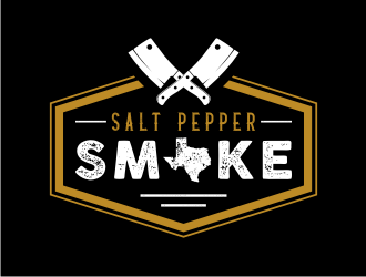 Salt Pepper Smoke BBQ logo design by GemahRipah