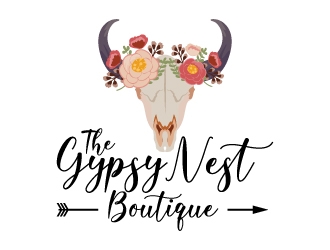 The Gypsy Nest Boutique logo design by karjen