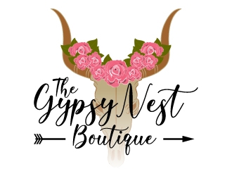 The Gypsy Nest Boutique logo design by karjen