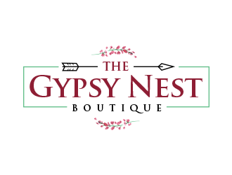 The Gypsy Nest Boutique logo design by BeDesign