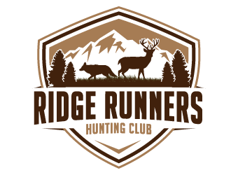 Ridge Runners Hunting Club logo design by logy_d