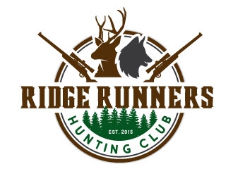 Ridge Runners Hunting Club logo design by Conception