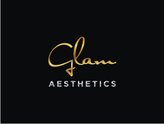 Glam Aesthetics logo design by bricton