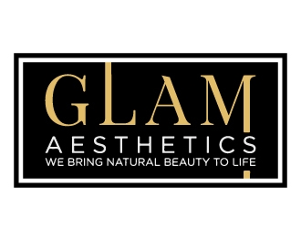 Glam Aesthetics logo design by jaize