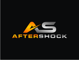 AfterShock logo design by bricton