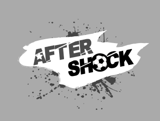 AfterShock logo design by BeDesign