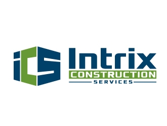 Intrix Construction Services logo design by jenyl