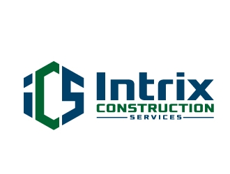 Intrix Construction Services logo design by jenyl