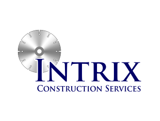 Intrix Construction Services logo design by AisRafa