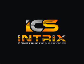 Intrix Construction Services logo design by bricton