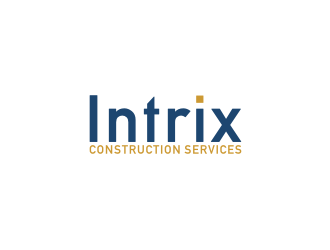 Intrix Construction Services logo design by bricton