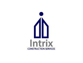 Intrix Construction Services logo design by Logoways