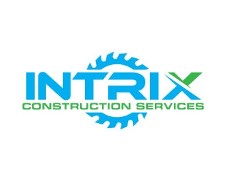 Intrix Construction Services logo design by desynergy