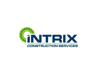 Intrix Construction Services logo design by kimora