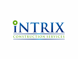 Intrix Construction Services logo design by kimora