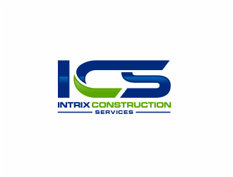 Intrix Construction Services logo design by kimora