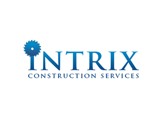 Intrix Construction Services logo design by Optimus