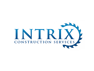 Intrix Construction Services logo design by Optimus