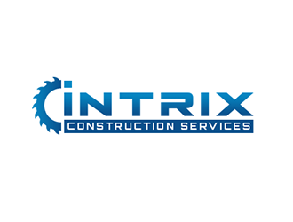 Intrix Construction Services logo design by Optimus