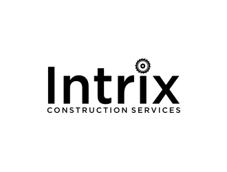 Intrix Construction Services logo design by Barkah