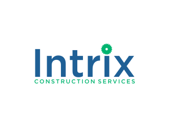 Intrix Construction Services logo design by Barkah