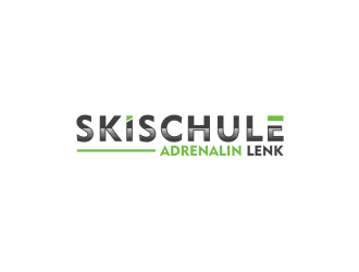 Skischule Adrenalin Lenk logo design by bricton