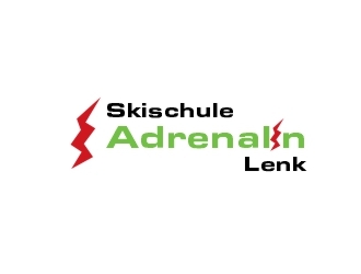 Skischule Adrenalin Lenk logo design by ManishKoli