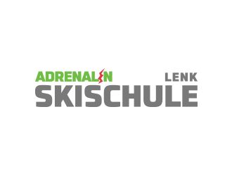 Skischule Adrenalin Lenk logo design by keylogo