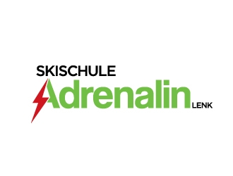 Skischule Adrenalin Lenk logo design by jonggol